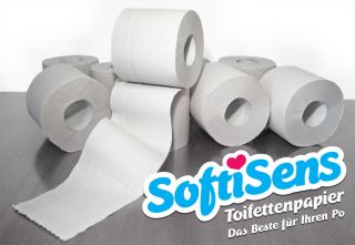 Toilettenpapier 144 Rollen Hygiene Artikel 3 lagig 250 Blatt 140g