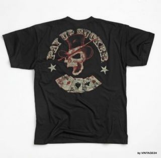 Jesse Jame WCC   West Coast Choppers T Shirt   Pay up Sucker   Vintage