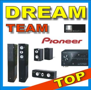AV Receiver Pioneer VSX 922 + Pure Acoustics DREAM 77 LS Set 5.0