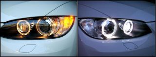 BMW E39 E60 E53 E87 E65 LED ANGEL EYES STANDLICHT XENON WEIß 8000K