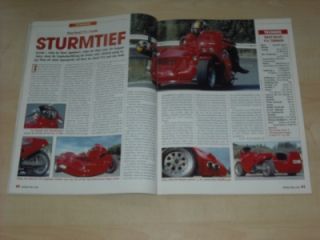 Motorrad News 03/2004 Ducati 916 Tornado Wasp Gespann mit 108PS im