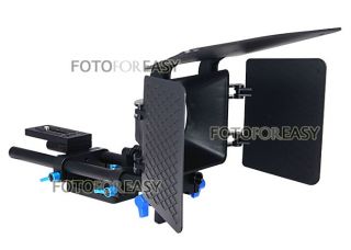 FOTGA DP500 Baseplate Rail rod & Matte Box support follow focus DSLR