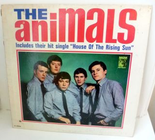 THE ANIMALS Same USA Sixties Beat MGM Vinyl LP   Eric Burdon