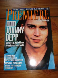 PREMIERE The Movie Magazine 05/1995 Film (Johnny Depp, Jim Carrey