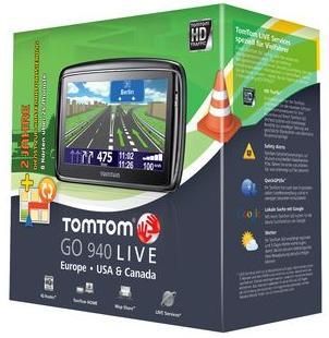 TomTom GO 940 LIVE 46 Länder IQ + 2 Jahre Karten GRATIS