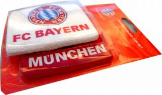 Bundesliga Schweissbänder Schweißbänder Frottier elastisch 2er Set