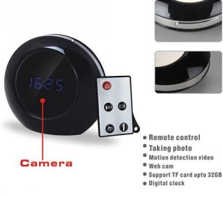 1280 x 960 HD Spy Cam Wecker Uhr Bewegungsmelder Spion Kamera DVR
