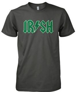 Irish Rock Star Mens T Shirt Irish Pride Ireland St Patricks Day Beer