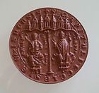 Medaille Siegel des Domkapitels zu Meißen Hochstift Meissen 968 1968