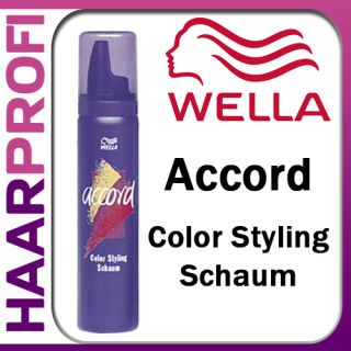 Wella Accord 6/0 Dunkelblond Color Styling Mousse Farbschaum 75ml