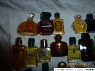109x Miniatur Parfum Flakon Sammlung Flakons Konvolut Parfums ORGINALE