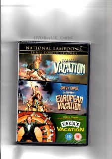 National Lampoons Vacation / European / Vegas Triple New & Sealed DVD