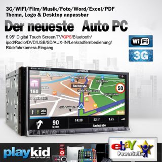 DOPPEL DIN 2DIN NAVI DVD AUTORADIO 3G WIFI INTERNET