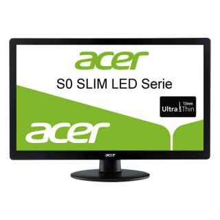 Acer S S240HLbid 61 cm (24 Zoll) Breitbild LCD Monitor   Schwarz