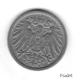 Pfennig Deutsches Reich Kaiserreich 1901 A