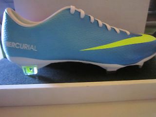 Nike Mercurial Vapor IX FG Firm Ground Soccer Shoes Neptune Blue/Volt