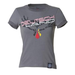 Original DFB Shirt Urban Frauen (grau) T Shirt Damenshirt Rundhals