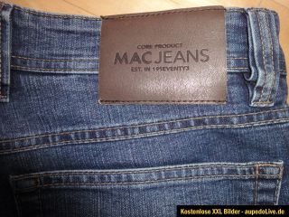 MAC~Jeans~Modell BRAD Comfort Fit~Gr.34/32~blau~NEU ohne Etikett