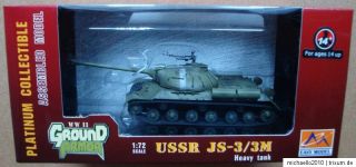 EASY MODEL® USSR JS 3/3M Heavy Tank Hungary 1956 NEU 172 TOP
