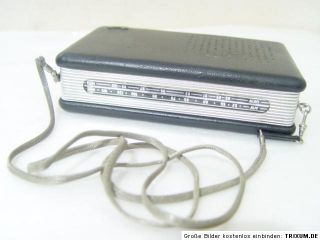 GRAETZ Grazia 1131 UKW Transistor Radio mit Kette Taschensuper an