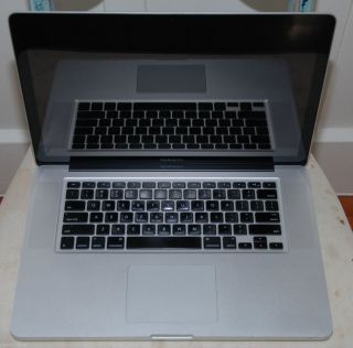 Damaged Used Working Apple MacBook Pro 15.4 Laptop   MB986LL/A (June