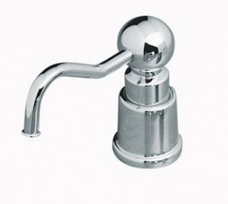 Rohl LS650CSTN Country Soap/Lotion Dispenser, Satin Nickel