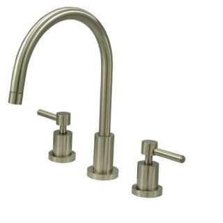 Kingston Brass KS8728DLLS Concord Two Handle Widespread Kitchen Faucet