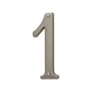 Baldwin 90671.102 House Number 1, Oil Rubbed Bronze