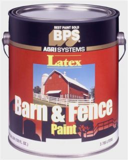 Valspar 18 3121 10 GL 1 Gallon Red Exterior Barn & Fence Latex Paint
