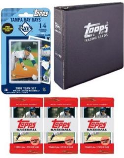 Tampa Bay Rays 2009 Topps MLB Team Set with 3 Ring Binder
