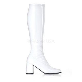 shoes display on website 3 inch block heel st boots white str patent