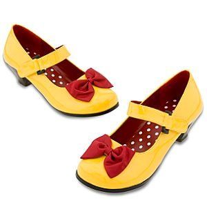  Disney Minnie Mouse Costume Shoes for Women   Yellow Clothing