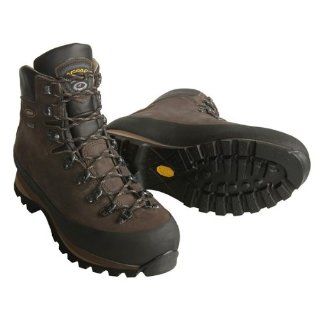 Backpacking Boots   Waterproof, Nubuck (For Men)   DARK BROWN Shoes