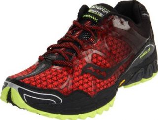 Progrid Xodus 2.0 Trail Running Shoe,Red/Black/Citron,7 M US Shoes