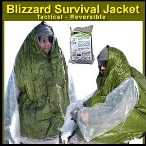 Blizzard Survival Jacket   Tactical / Reversible