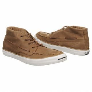  CONVERSE Mens Jack Purcell Boat Shoe (Tan/White 7.5 M) Shoes