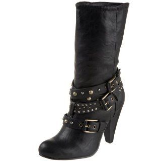 MIA Womens Sterling Boot,Black,5.5 M US Shoes