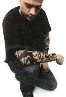 Tattoo Sleeves   Black Dragon Temporary Tattoo Sleeves #11 Clothing