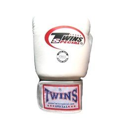 16 oz. Twins Sparring Gloves   White