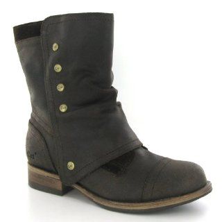  Caterpillar Sasha Chocolate Leather Womens Boots (10 US) Shoes