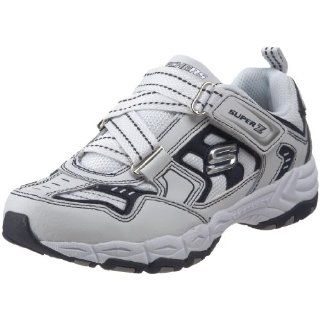 Trax Super Z Jogger Sneaker,White/Navy,10.5 M US Little Kid Shoes