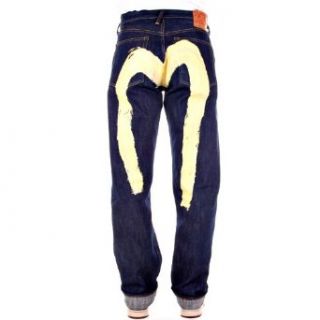 Evisu Diacock vintage cut denim jeans, 40 Clothing
