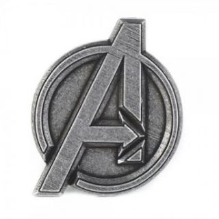 Marvel Avengers Logo Silver Buckle Clothing
