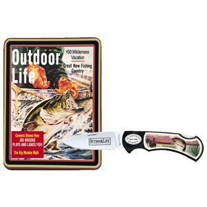 United Cutlery   Outdoor Life Vintage Cover Art Knife