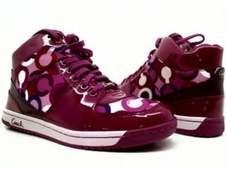 Coach Size 10 M Womens Purple Natalee Tennis Shoes Shoes
