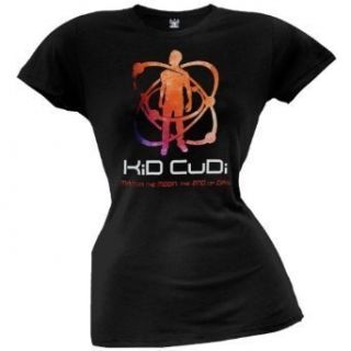 Kid Cudi Atomic Cudi Ladies Black Lightweight T Shirt