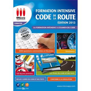 Code de la Route 2013 Formation Intensive   Achat / Vente LOGICIEL