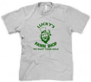 Luckys Pawn Shop t shirt funny saint patricks day