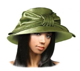 Kentucky Derby Hat with Large Bow 47300 Brown Clothing