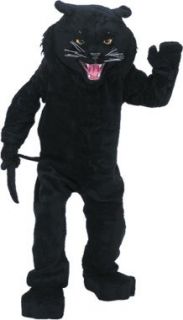 Black Panther Mascot Costume Clothing
